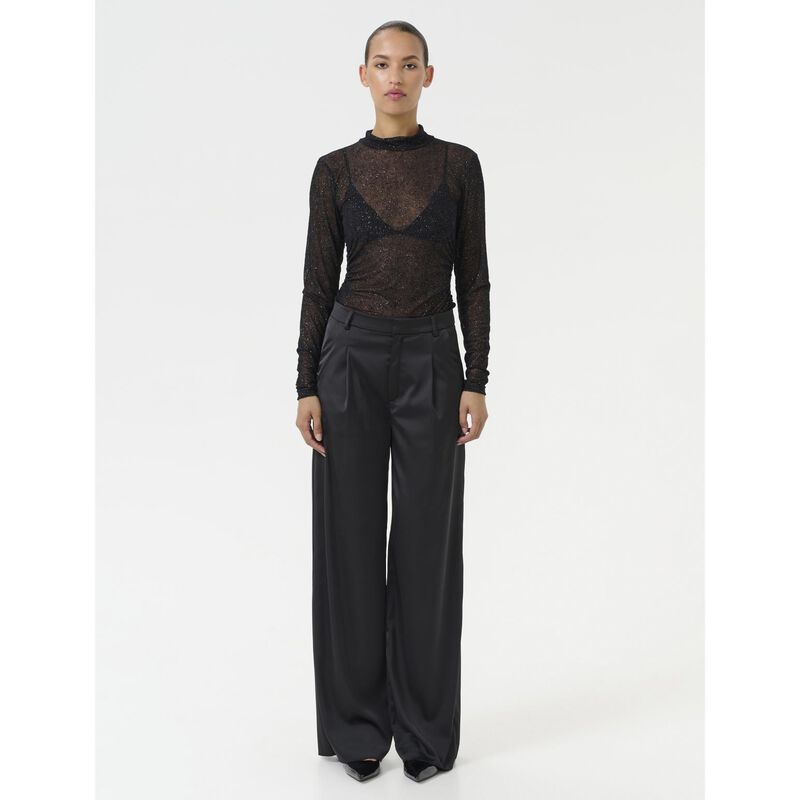 Gestuz Glimma High Neck Blouse image number 3